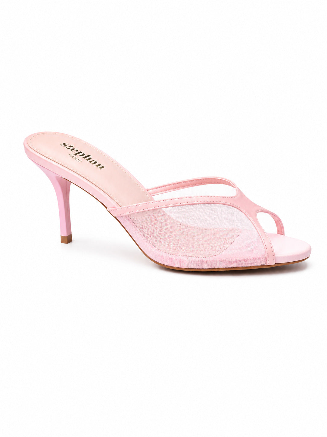 SANDALES A TALON _ ROSE