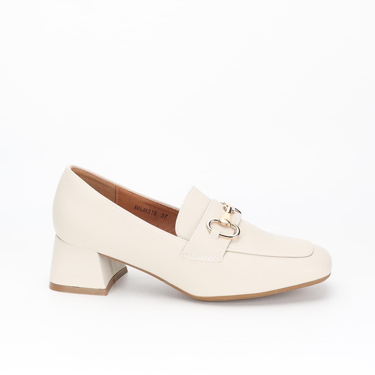 MOCASSINS CLASSIQUES A TALONS _ BEIGE