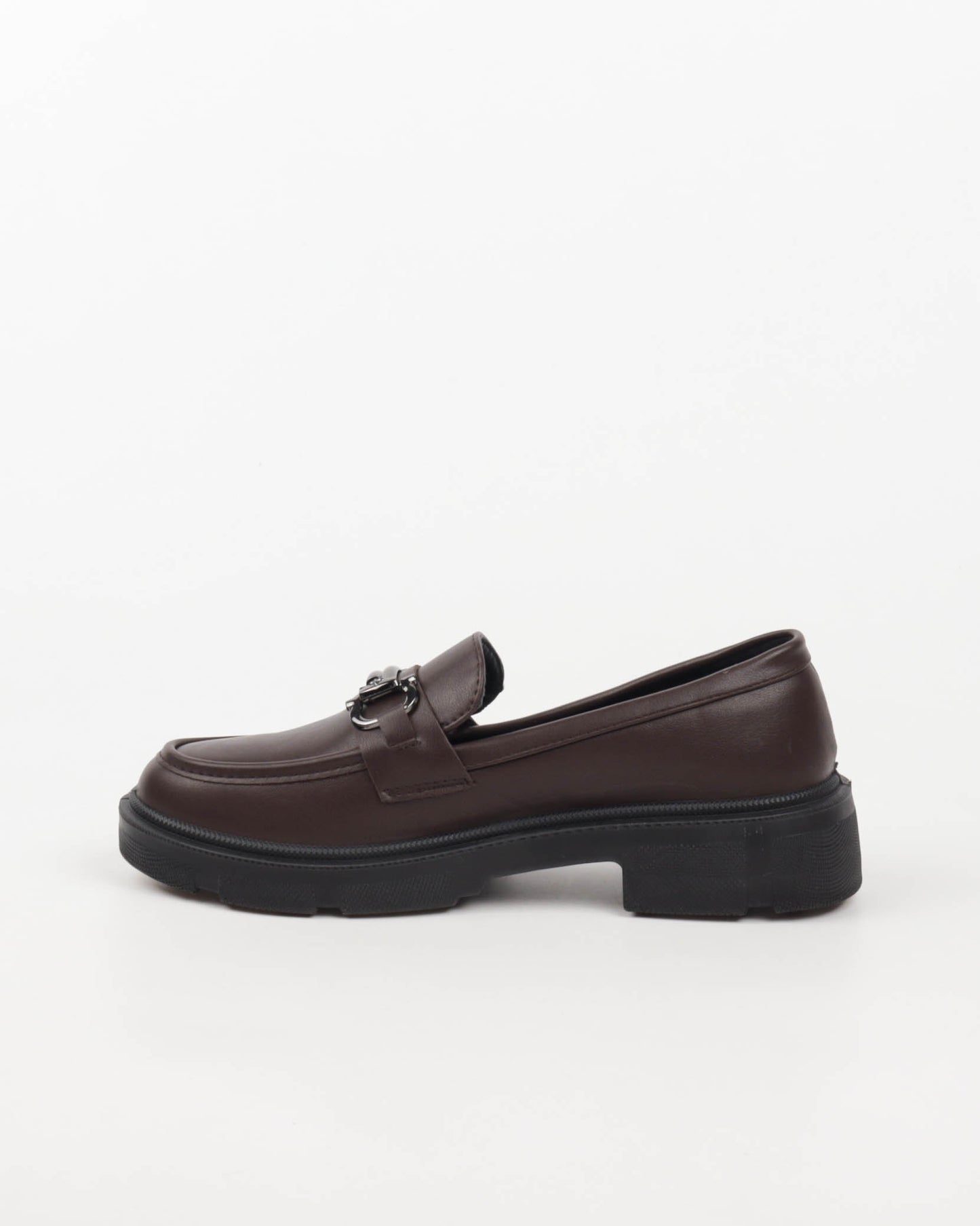 MOCASSINS A TALONS _ BROWN
