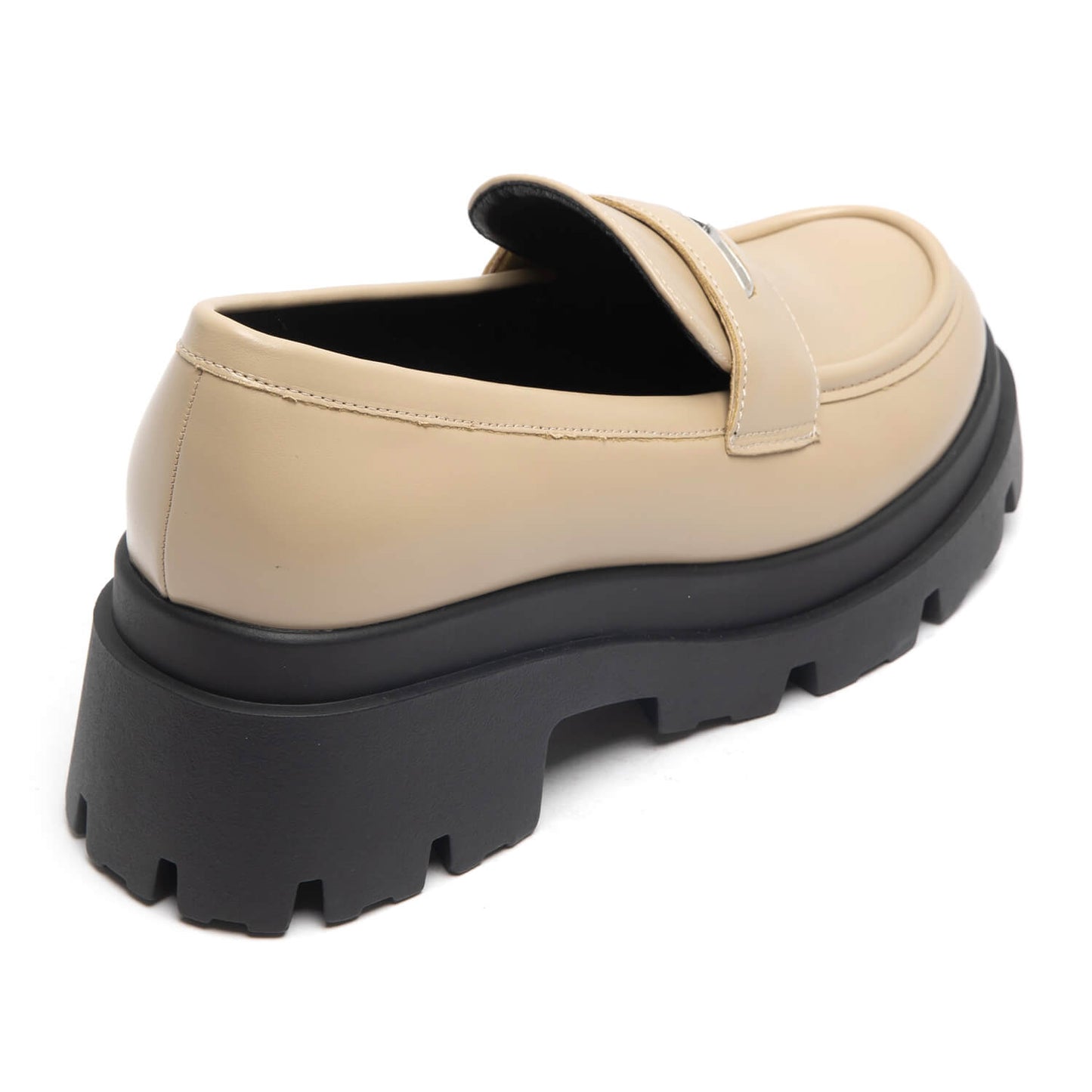 MOCASSINS A TALONS _ BEIGE