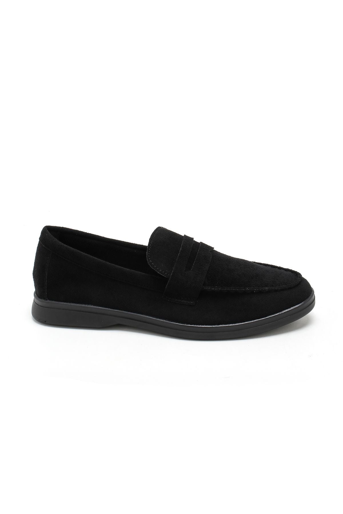 MOCASSINS PLAT _ BLACK