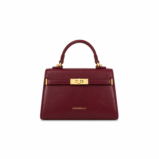 SAC À MAIN _ WINE RED