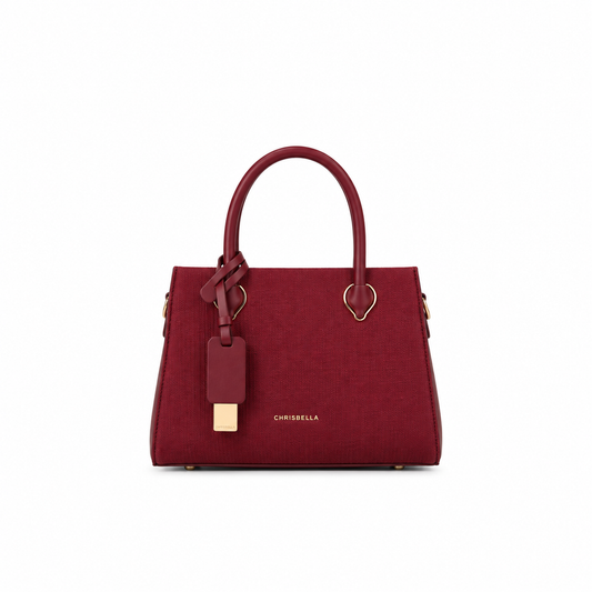 SAC À MAIN _ WINE RED
