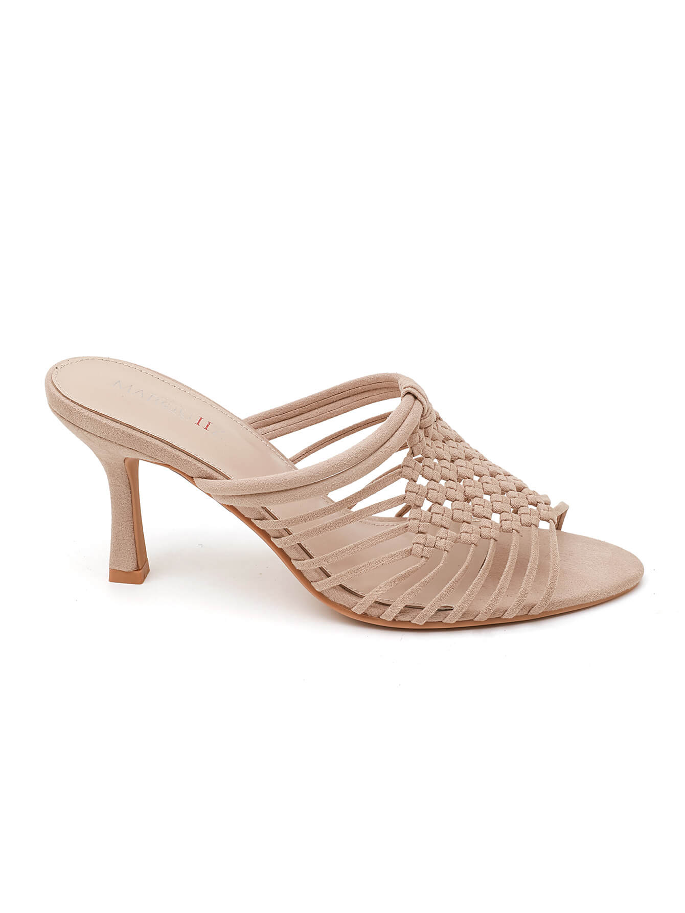 SANDALES SOIREE A TALON  _ BEIGE