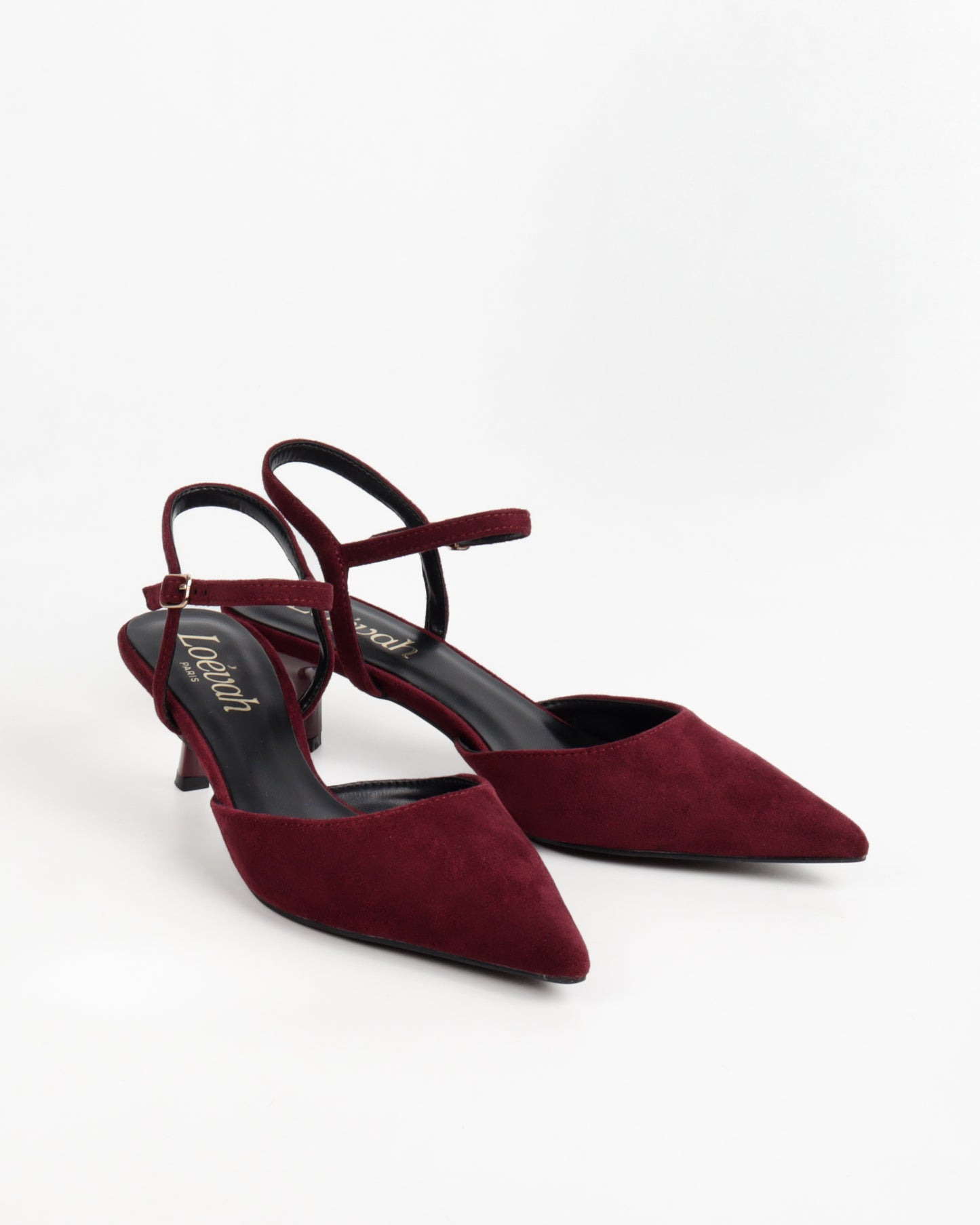 ESCARPIN A TALON CARRE  _ WINE