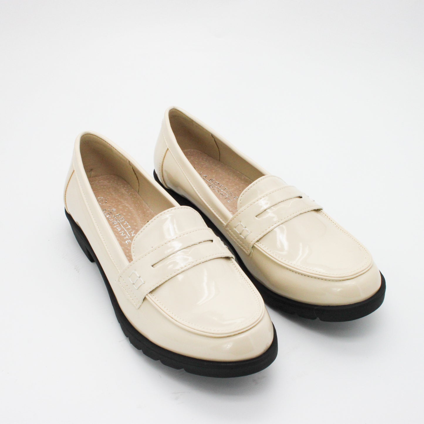 MOCASSINS CLASSIQUES  _ NUDE