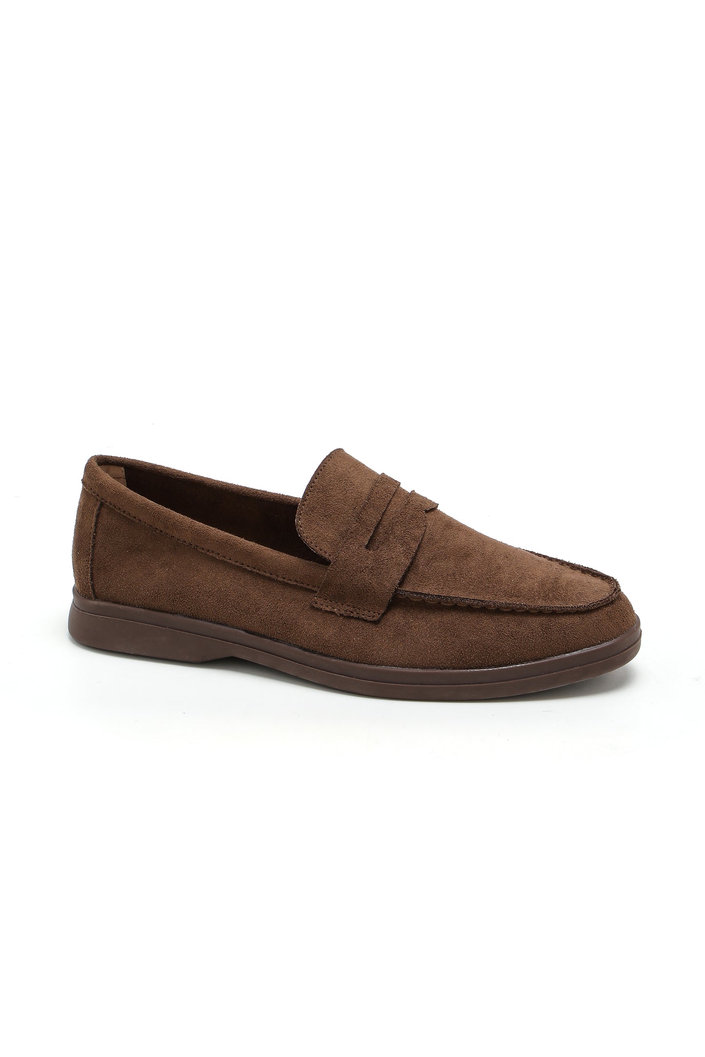 MOCASSINS PLAT _ BROWN