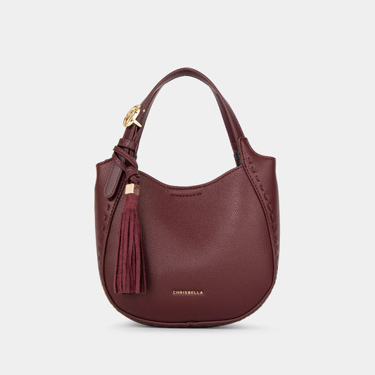 SAC À MAIN _ WINE RED