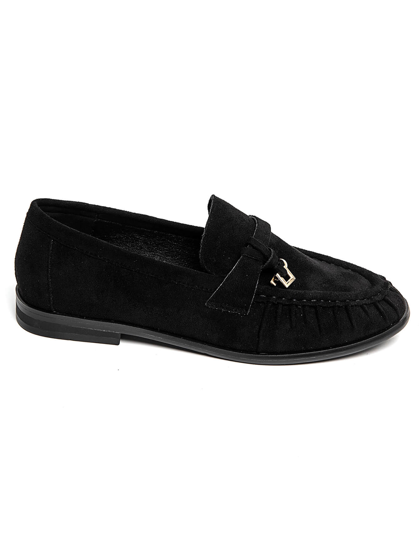 MOCASSINS A TALONS LEGER _ NOIR