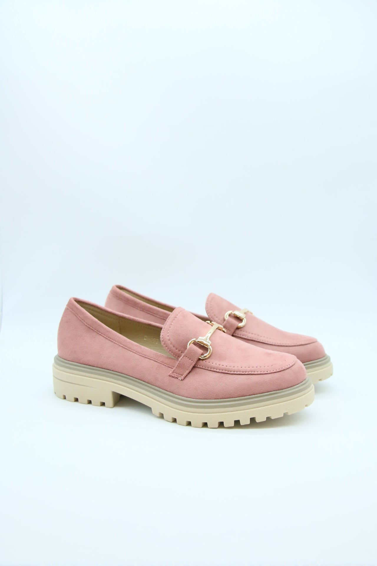MOCASSINS A TALONS _ PINK