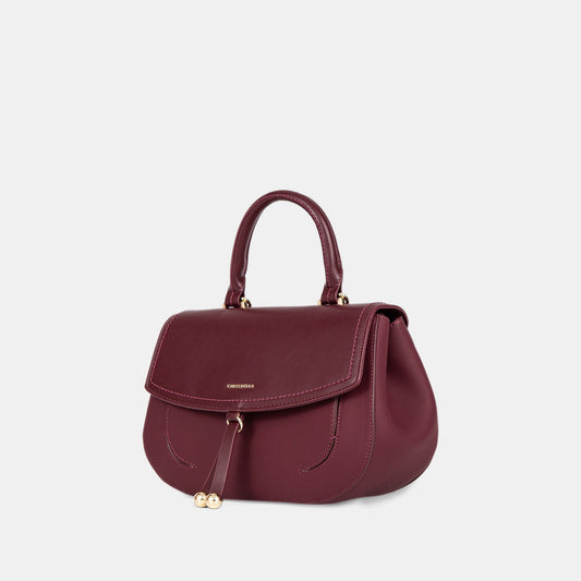 SAC À MAIN _ WINE RED