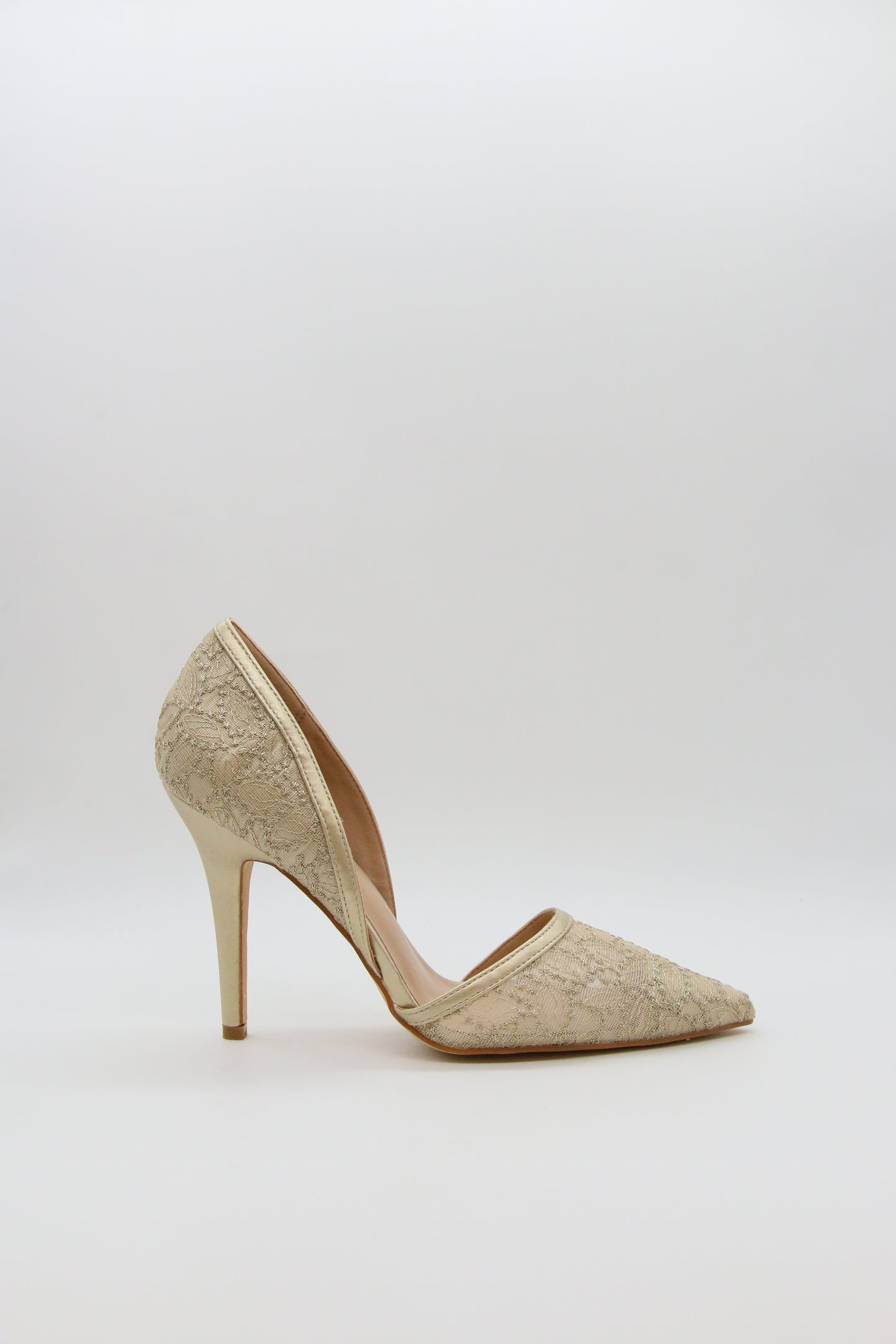 ESCARPINS A TALONS  _ GOLD