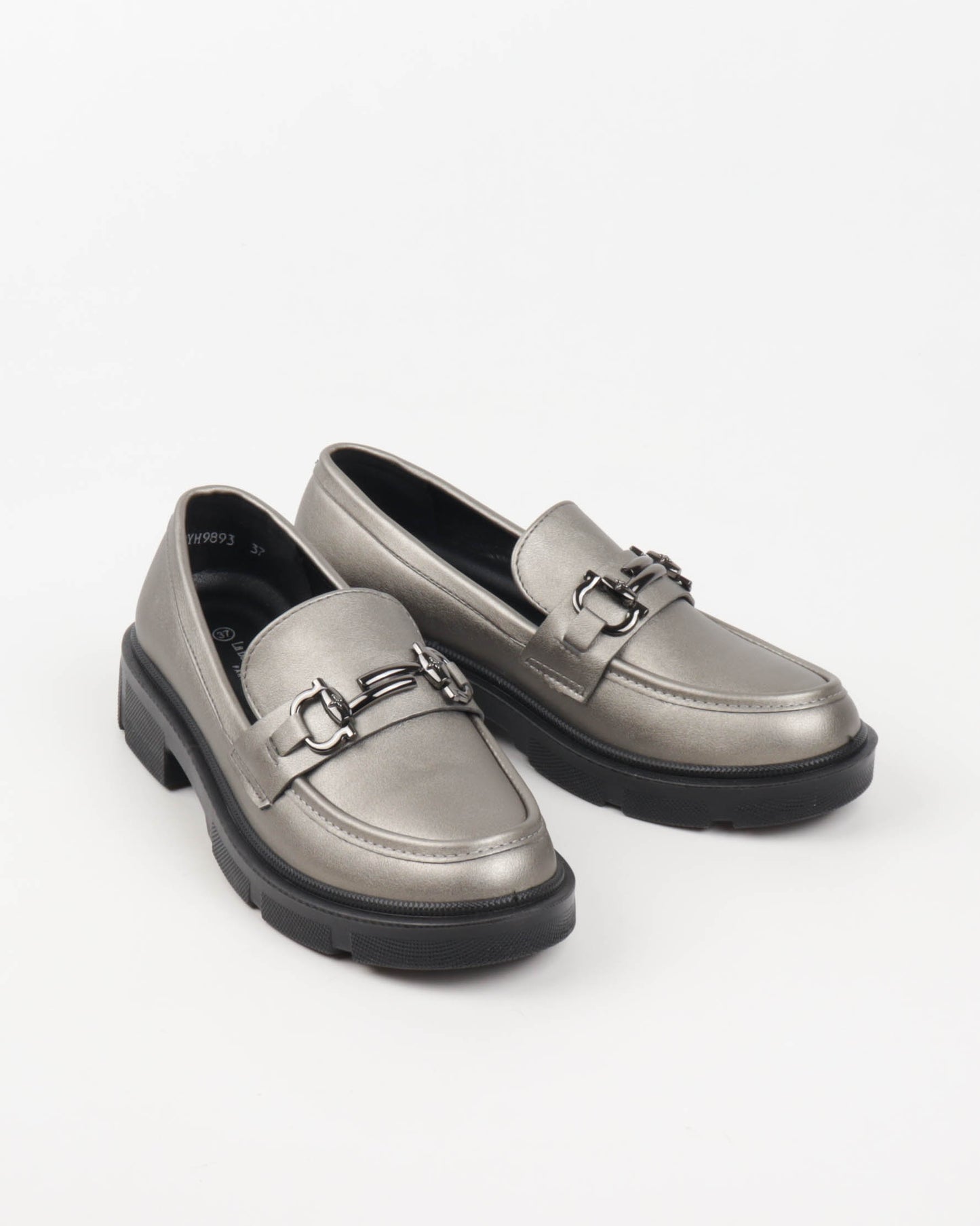 MOCASSINS A TALONS _ GRAY