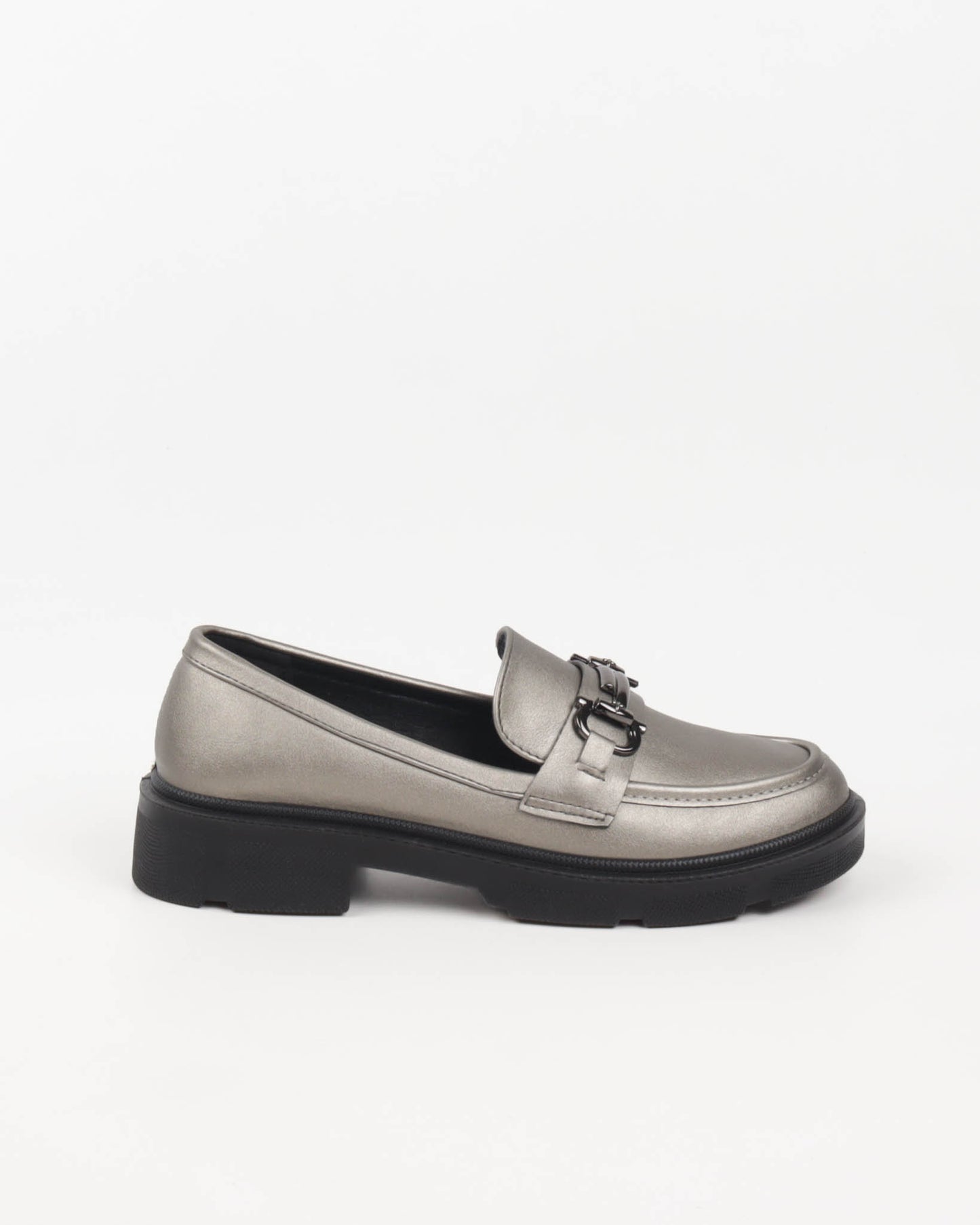 MOCASSINS A TALONS _ GRAY