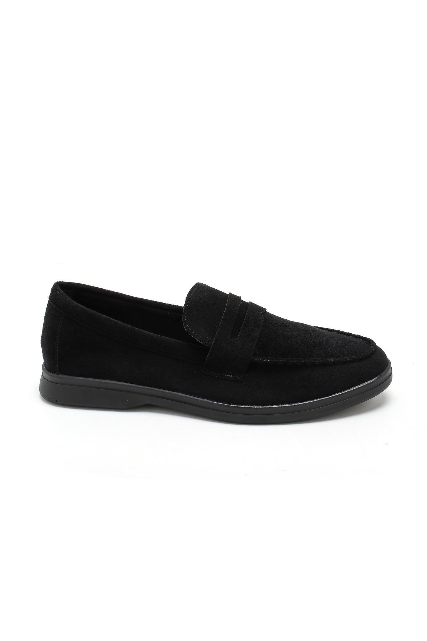 MOCASSINS PLAT _ BLACK