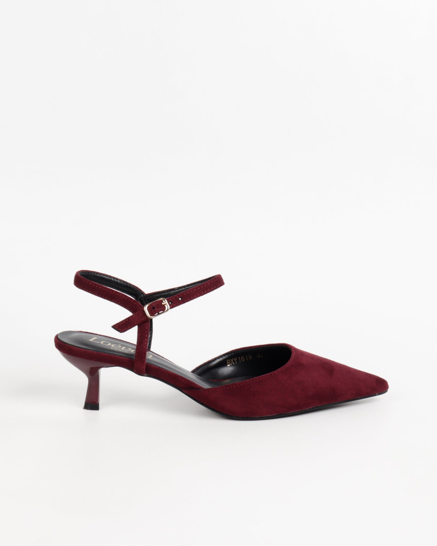 ESCARPIN A TALON CARRE  _ WINE